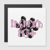Ingegroeide Fest grote magneet (Voorkant / Achterkant)