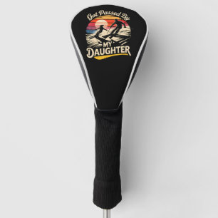 Ingehaald Door Mijn Dochter Grappig Skien Ski Lief Golfheadcover