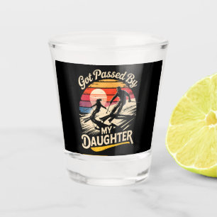 Ingehaald Door Mijn Dochter Grappig Skien Ski Lief Shot Glas