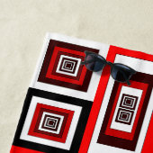 Ingelijst badhanddoek (In situ)