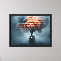 Ingelijst canvas kunst - Allemaal aan boord van de