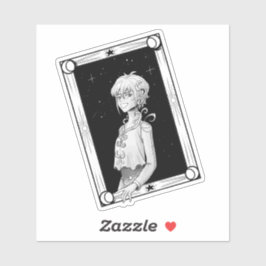 Ingelijst door sterren sticker