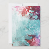 Ingelijst U kiest Kleuruitnodiging Kaart (Achterkant)