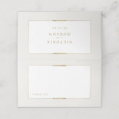 Ingelijste Elegantie Eenvoudig Modern Classy Bruil (Buitenkant ongevouwen)