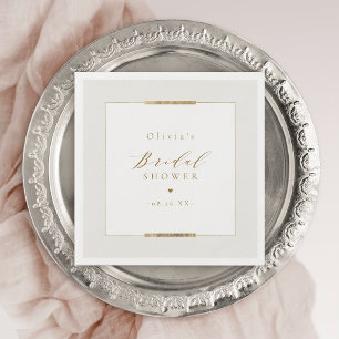 Ingelijste Elegantie Eenvoudig Modern Classy Vrijg Servet