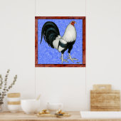 Ingelijste Gamecock Poster (Keuken)