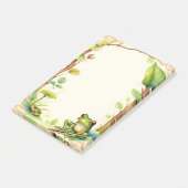 Ingelijste kikkers 3 post-it® notes (Schuin)