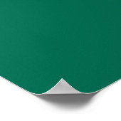 Ingelijste print met Vlag van Bangladesh (Hoek)