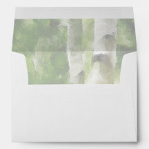 Ingename enveloppe voor Aspen Tree