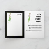 Ingenèse Murder Mystery carte d'invitation (Intérieur)