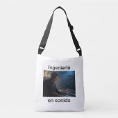 Ingenieria en sonido crossbody tas (Voorkant)