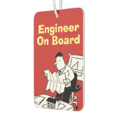 Ingenieur aan boord luchtverfrisser (Links)