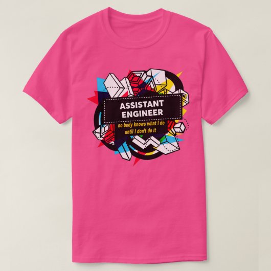 INGÉNIEUR ADJOINT Classique TShirt (Design devant)