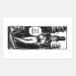 Ingenieur Brunel Rechthoekige Sticker