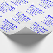 ingenieur cadeaupapier (Hoek)