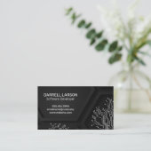 Ingénieur | Carte de circuit logiciel | Géométriqu (Debout devant)