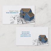 Ingénieur, Carte de visite Architecte (Devant / Derrière)