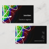 Ingénieur électrique - carte de visite (Devant / Derrière)