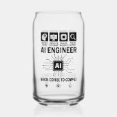 Ingénieur en intelligence artificielle drôle Techn (Verso)
