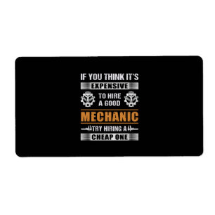 Ingenieur Hire A Good Mechanic Engineer Etiket