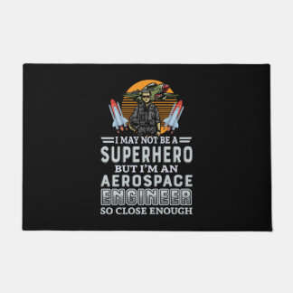 Ingenieur ik ben een ruimtevaartingenieur deurmat