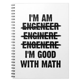 Ingenieur. Ik ben goed met Wiskunde Notitieboek