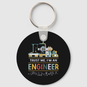 Ingenieur ik ben ingenieur sleutelhanger