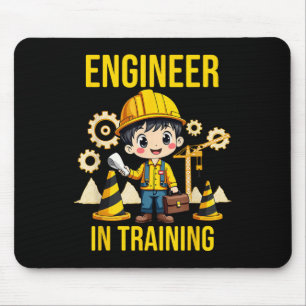 Ingenieur in opleiding Toekomstige Ingenieur die I Muismat