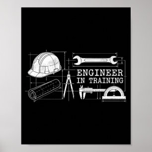 Ingenieur in opleiding Toekomstige ingenieur techn Poster