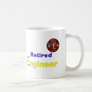 Ingenieur in ruste koffiemok