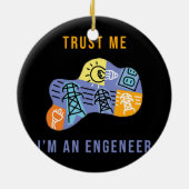 Ingenieur Keramisch Ornament (Achterkant)