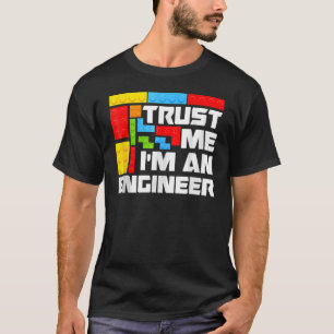 Ingenieur Kinderen Kinder Speelgoed Big Building B T-shirt