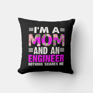 Ingenieur Kunst Een Moeder En Een Ingenieur Kussen