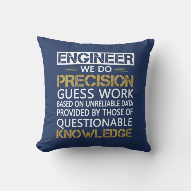 Ingenieur Kussen (Voorkant)