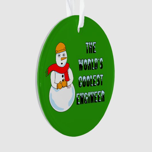 Ingénieur le plus froid Snowman (devant)