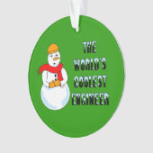 Ingénieur le plus froid Snowman (devant)