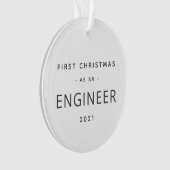 Ingénieur Premier Noël Fête de Noël (devant)