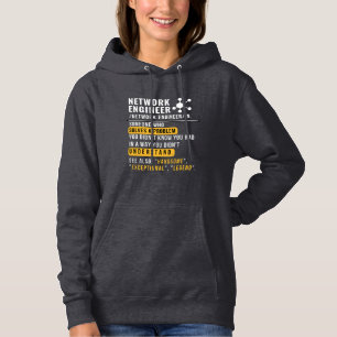 Ingénieur réseau Noun Funny Tech Sweat - shirt à c