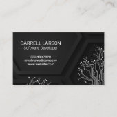 Ingenieur | Software Schakeling Bord | Geometrisch Visitekaartje (Voorkant)