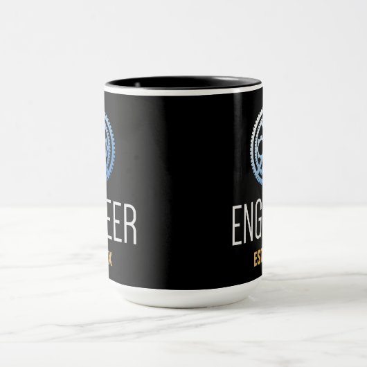 Ingenieur Vast, Engineering Afstuderen Aangepast Mok (Midden)