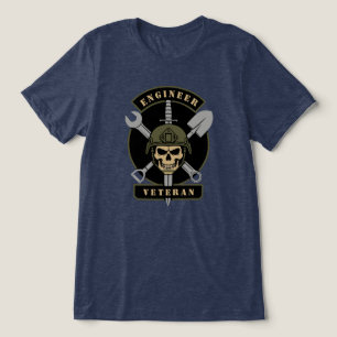 Ingenieur Veteraan Tri-Blend Shirt