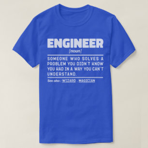 Ingenieur Zelfstandig naamwoord Man Vader Techniek T-shirt