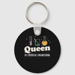 Ingenieurin für Chemie Queen des Labors Sleutelhanger