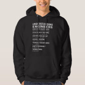 ingenieurs begrijpen hoodie (Voorkant)