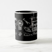 Ingénieurs contre la tasse de devise de (Centre)