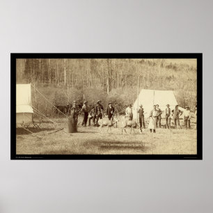 Ingenieurs Corps voor Tents SD 1889 Poster