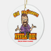 ingenieurs keramisch ornament (Links)