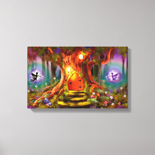 Ingepakt canvas De magische boom