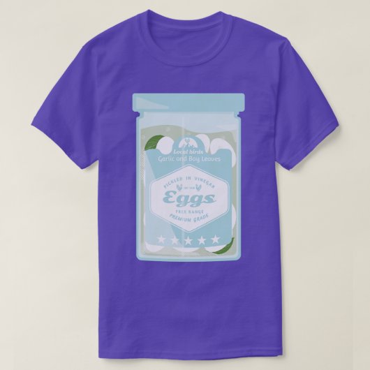 Ingepekelde eieren t-shirt (Design voorkant)