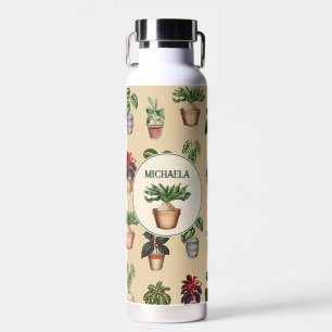 Ingepotte Planten Terracotta Pots Naam Waterfles